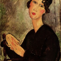 Modigliani - Portrait of Dedie